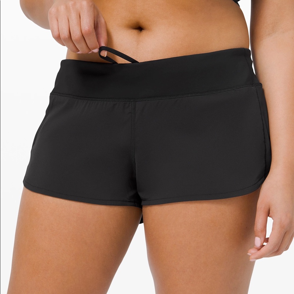 Run Speed Short Black 2.5 inch